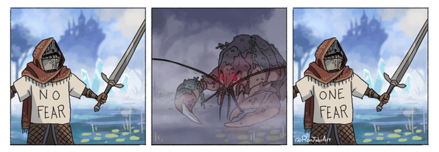 No fear to one&nbsp;fear